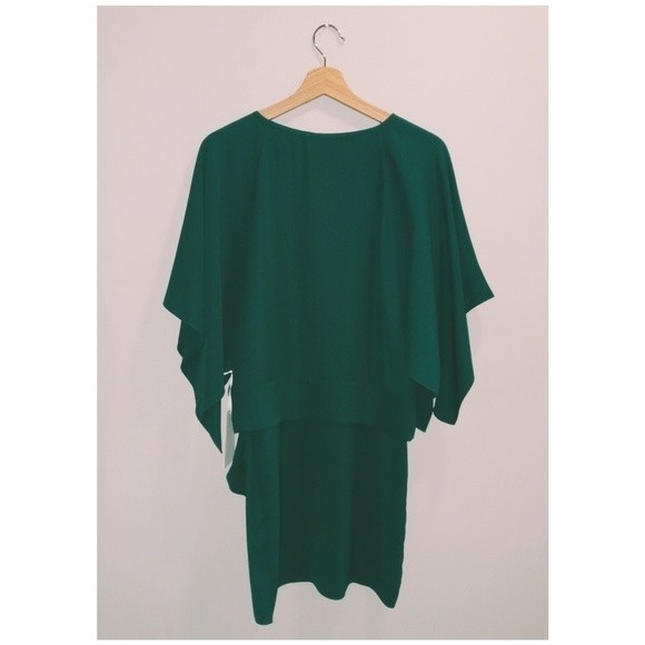 Amanda Uprichard Spruce‎ Green Side Tie Gorgeous Dress - Picture 7 of 8